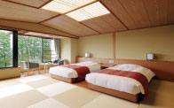 ห้องพักเตียงคู่สไตล์ญี่ปุ่น